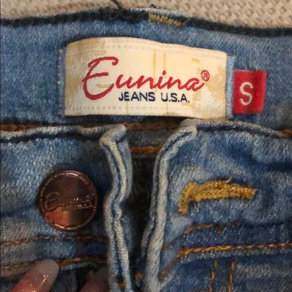 Ripped Jean Shorts - Picture 2 of 3